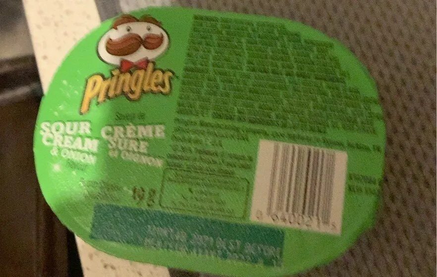 Pringles Sour Cream & Onion