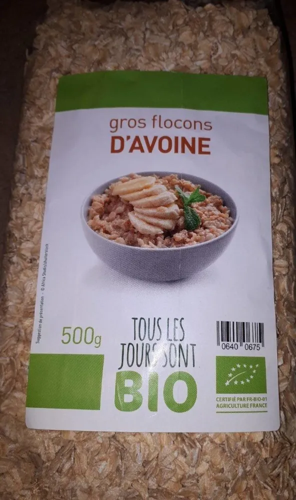 Gros flocons d'avoine