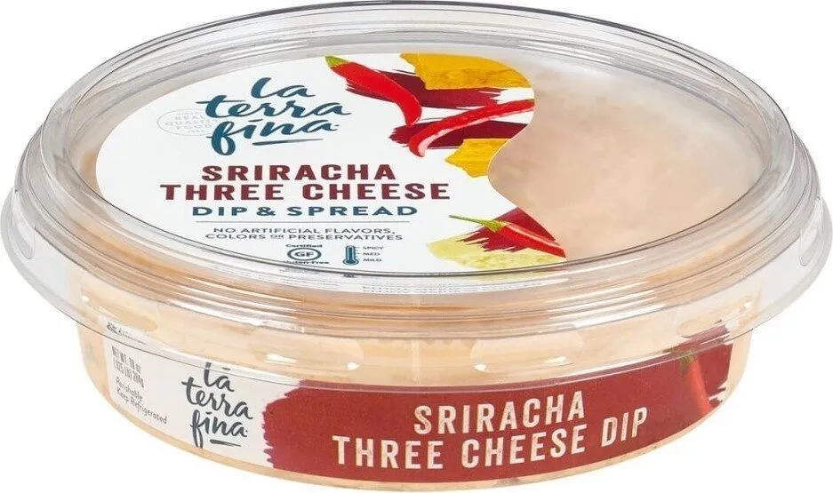 Sriracha three cheese dip & spread