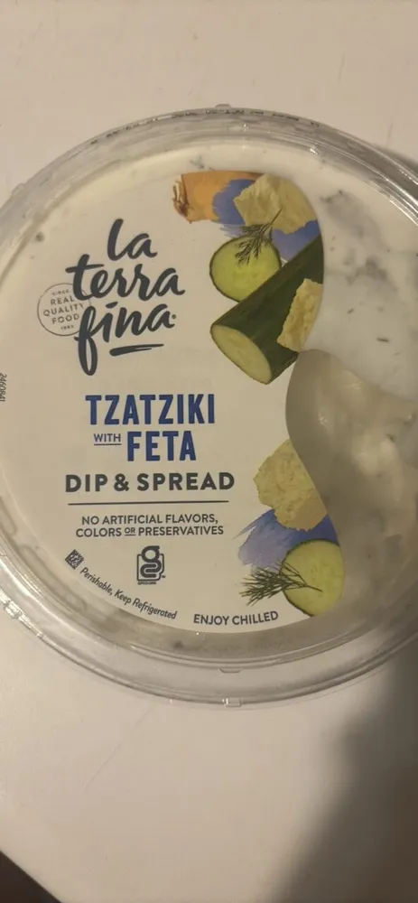 TZATZIKI with FETA DIP & SPREAD