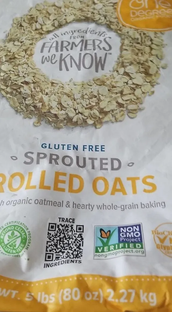 Sprouted Rolled Oats