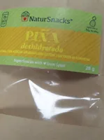 Snack de piña deshidratada