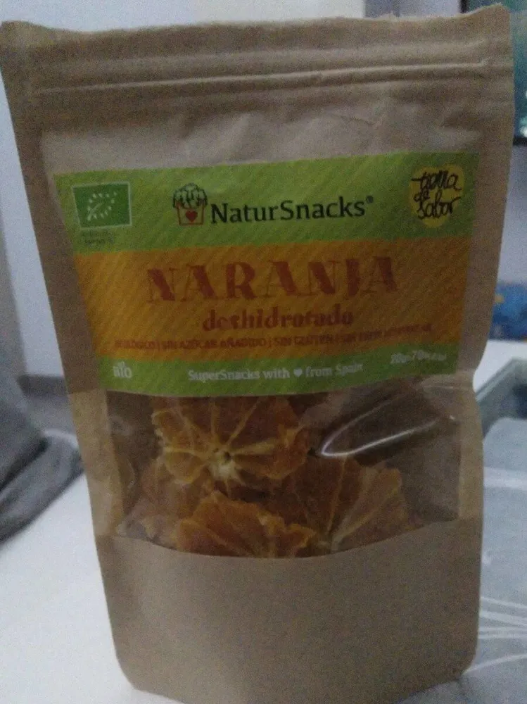 Naranja deshidratada