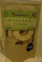 Snack manzana deshidratada