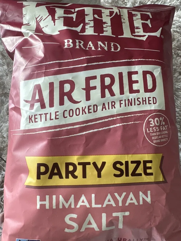 Air Fried Himalayan Salt Potatoe Chips