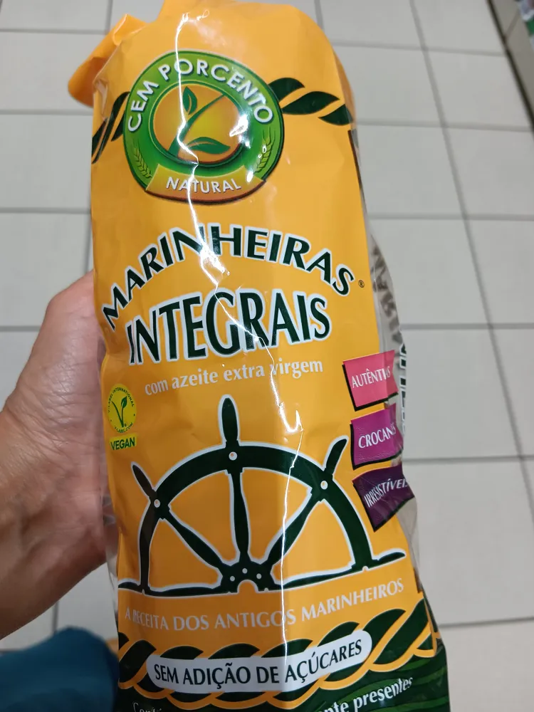 Marinheiras Integrais com azeite extra virgem
