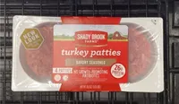 Smoked Savory Turkey Patties