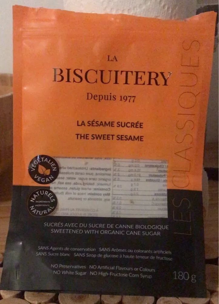 La sesame sucrée