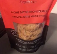Biscuits avoine erable et dattes