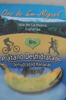 Plátano deshidratado