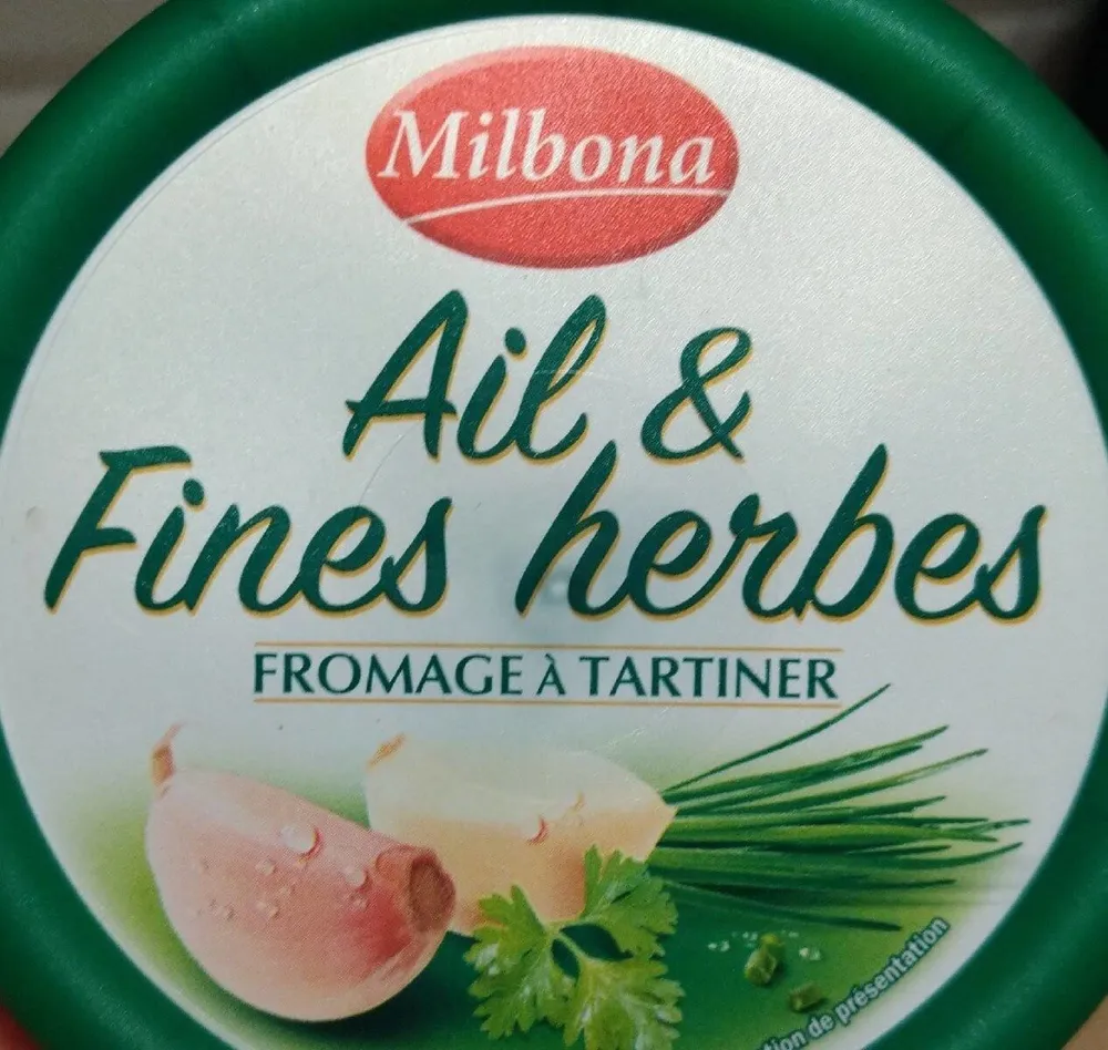 Fromage à tartiner ail et fines herbes