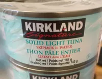 Solid light tuna