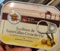 Sardines de Saint-Gilles-Croix-de-Vie huile d'Olive