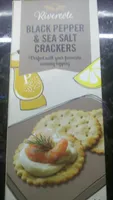 Black Pepper & Sea Salt Crackers
