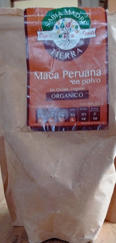 Maca peruana en polvo