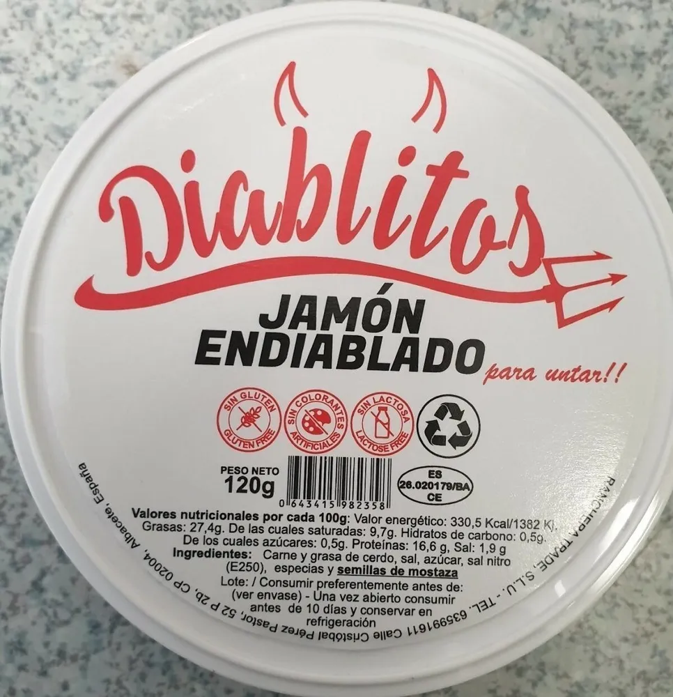 Jamón endiablado