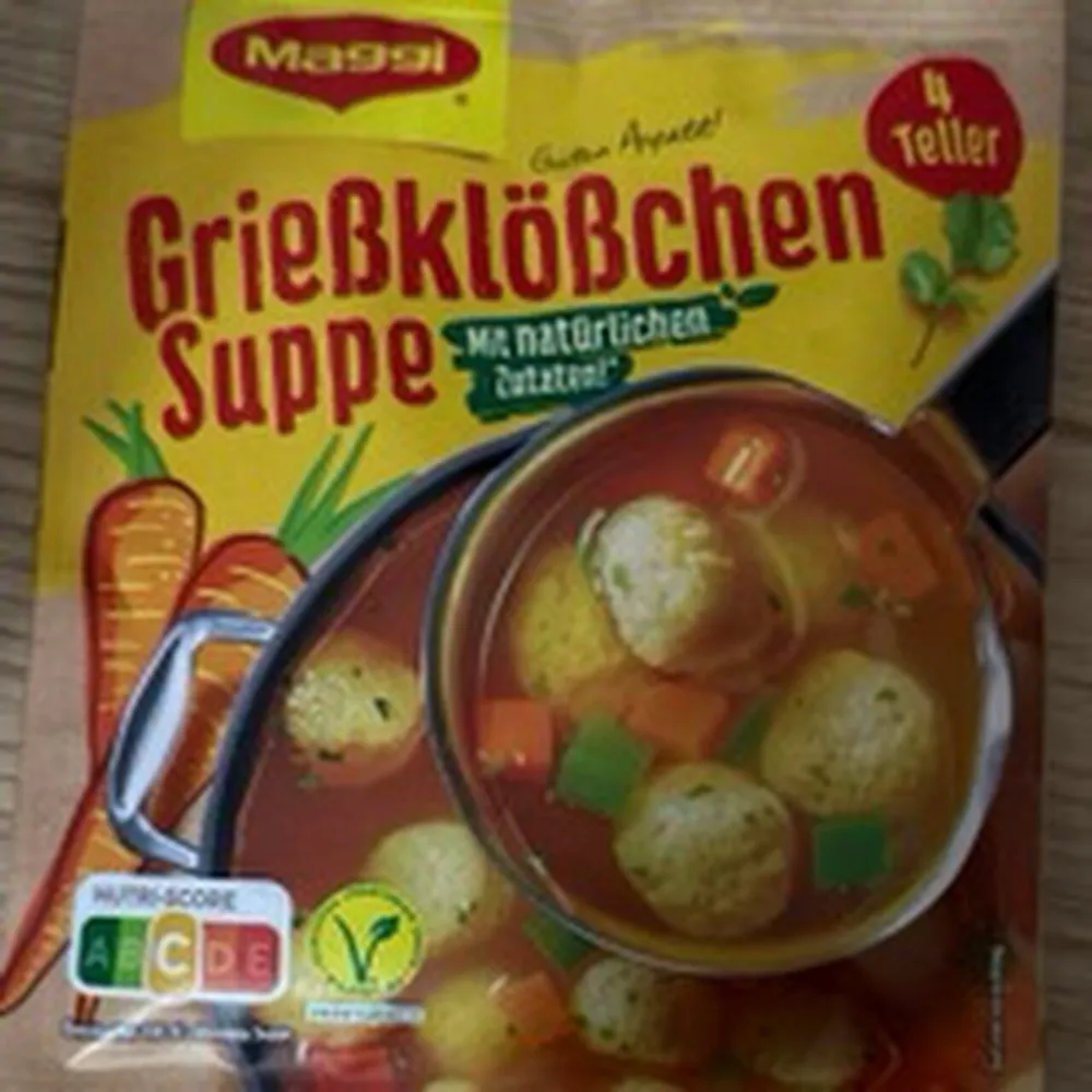 Grießklößchensuppe