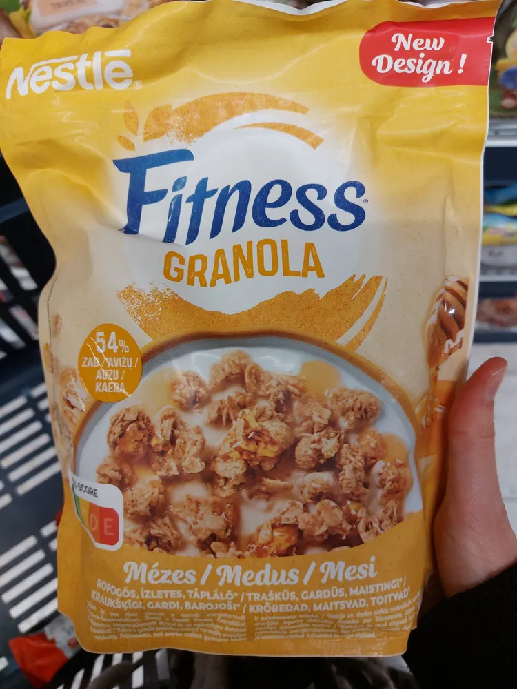 Fitness Granola Mézes / Medus / Mesi