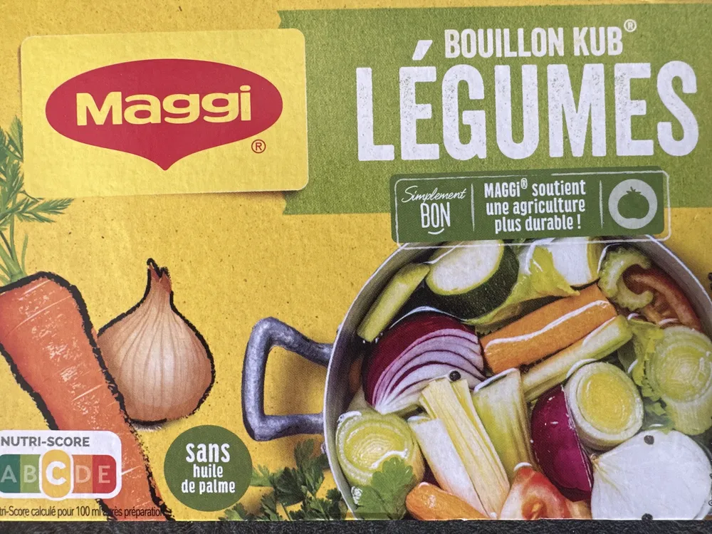 Bouillon Kub Légumes