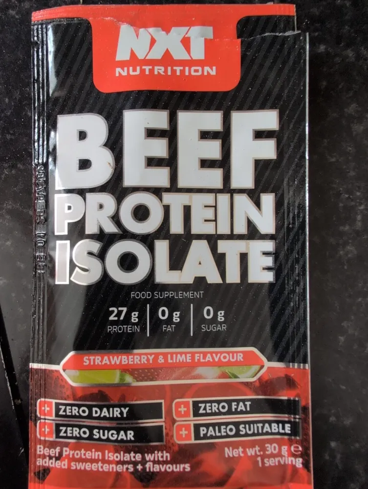 Strawberry& Lime Beef Protein Isolate