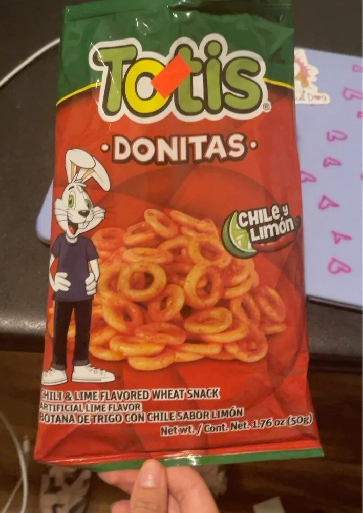 Snack donitas chile limon