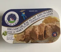 Higado de bacalao ahumado