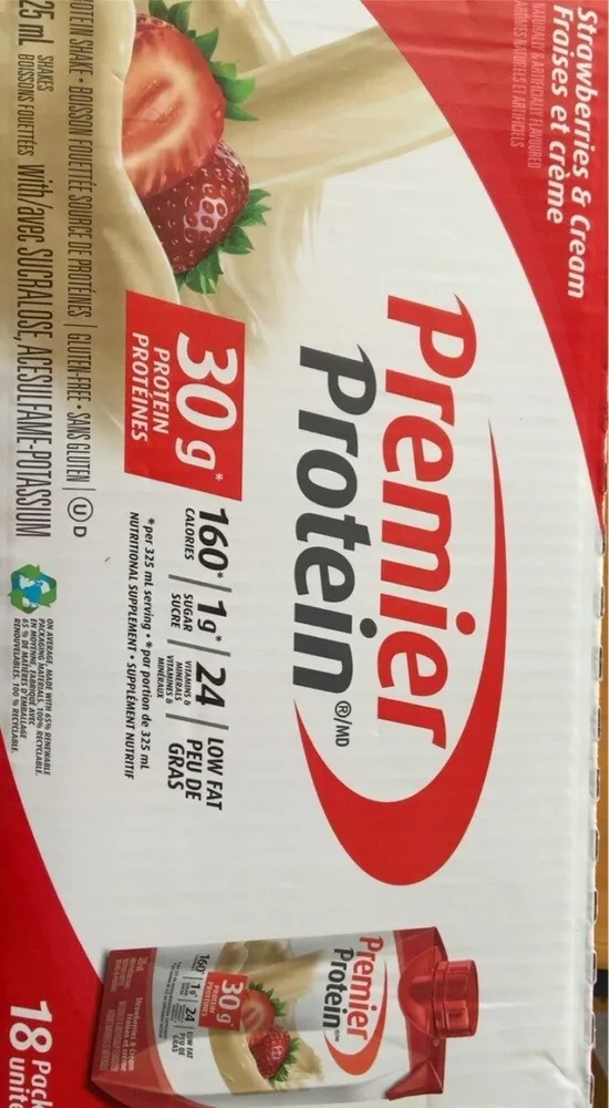 Boisson fouetter source de protein