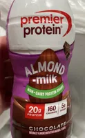 ALMOND milk NON-DAIRY PROTEIN SHAKE CHOCOLATE