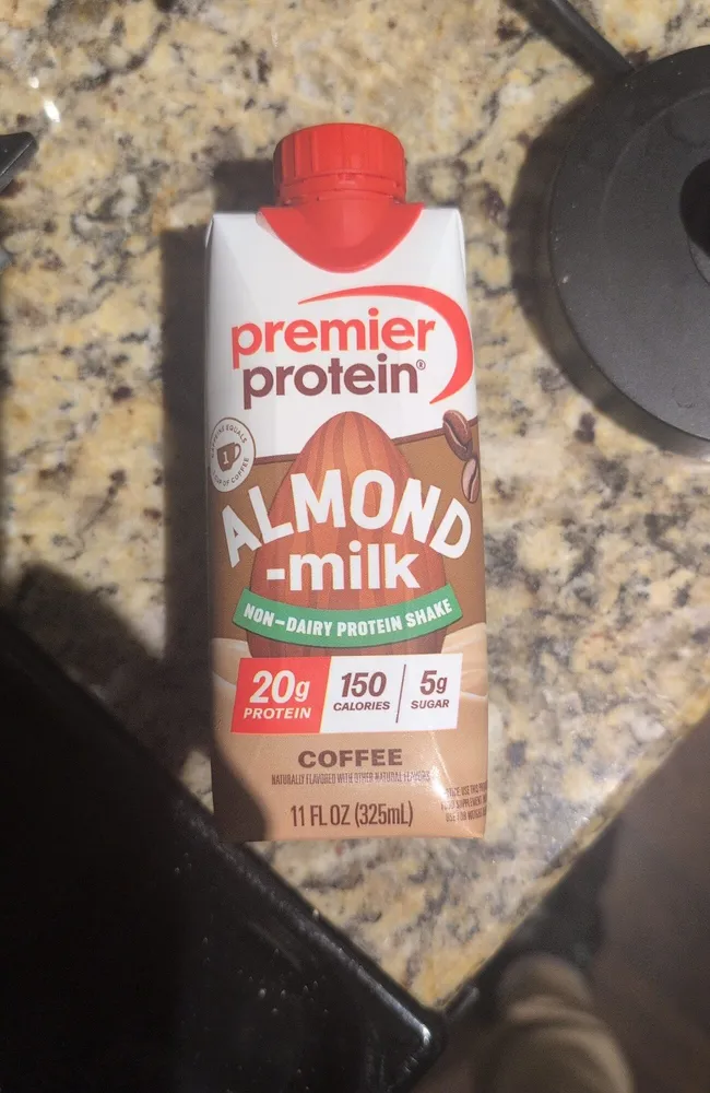 Almond Milk Non Dairy Protein Shake Coffee