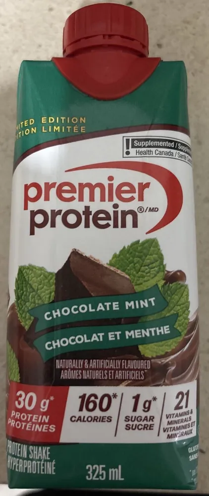 Chocolate Mint Protein Shake