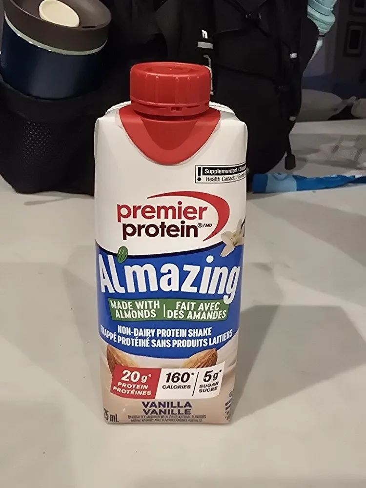 Almazing Vanilla Non-Dairy Protein Shake