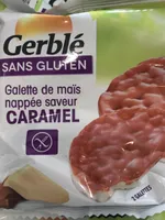 Galette de maïs sans gluten saveur caramel