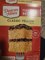 Classic yellow cake mix