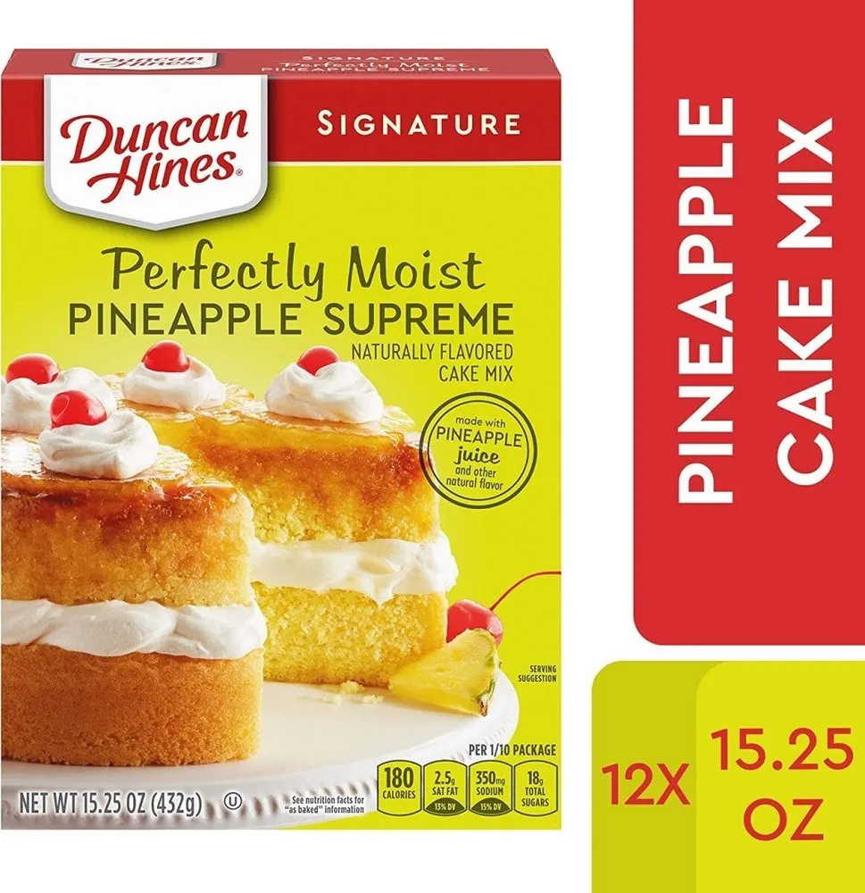 Signature perfectly moist pineapple supreme naturally