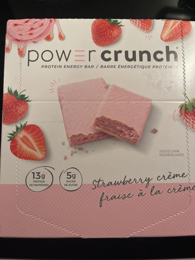 Protein Energy Bar / Barre énergétique protéinée Strawberry crème / fraise à la crème