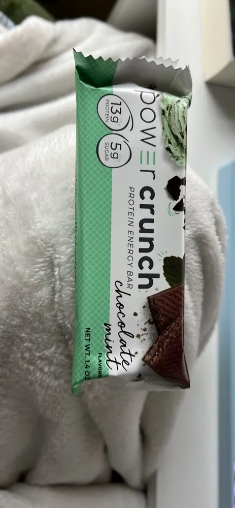 power crunch protein energy bar chocolate mint