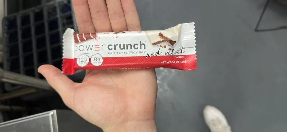 protein energy bar red velvet flavor