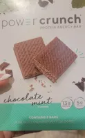 power crunch PROTEIN ENERGY BAR chocolate mint
