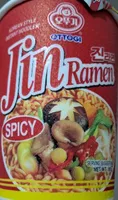 Ottogi Noodle Instant, Asian Style, Jim Ramen (Hot)
