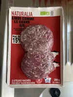2 steaks hachés façon bouchère 15% MG
