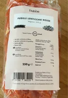 Fusilli lenticchie rosse