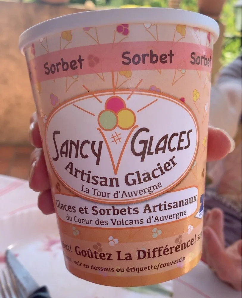 Sorbet à la liqueur de Verveine