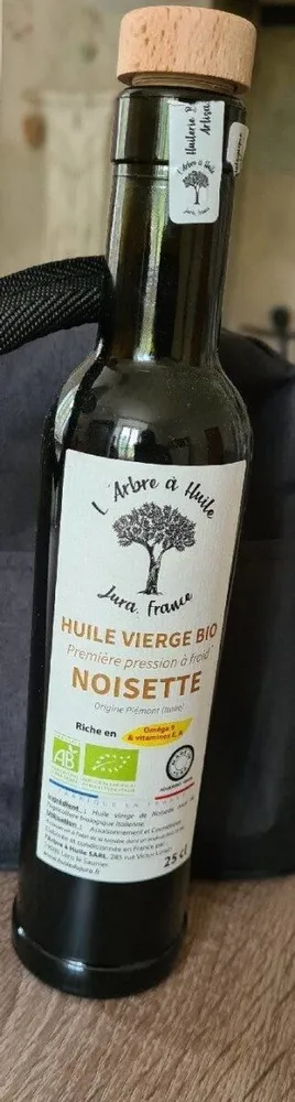 Huile vierge de noisette