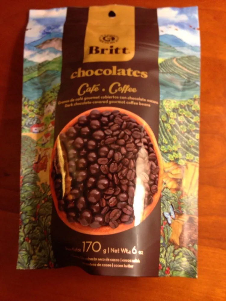 Dark Chocolate Covered Gourmet Coffee Beans From Costa Rica