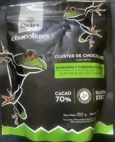 Cluster de Chocolate Almendra y Caramelo Salado Almond & Salted Caramel