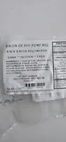 Bacon de dos fume regulier