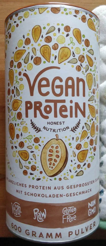 Vegan Protein Honest Nutrition Schokoladengeschmack