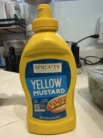creamy yellow mustard