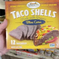 Organic Taco Shells Blue Corn