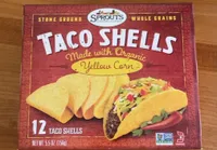 Organic Taco Shells Yellow Corn